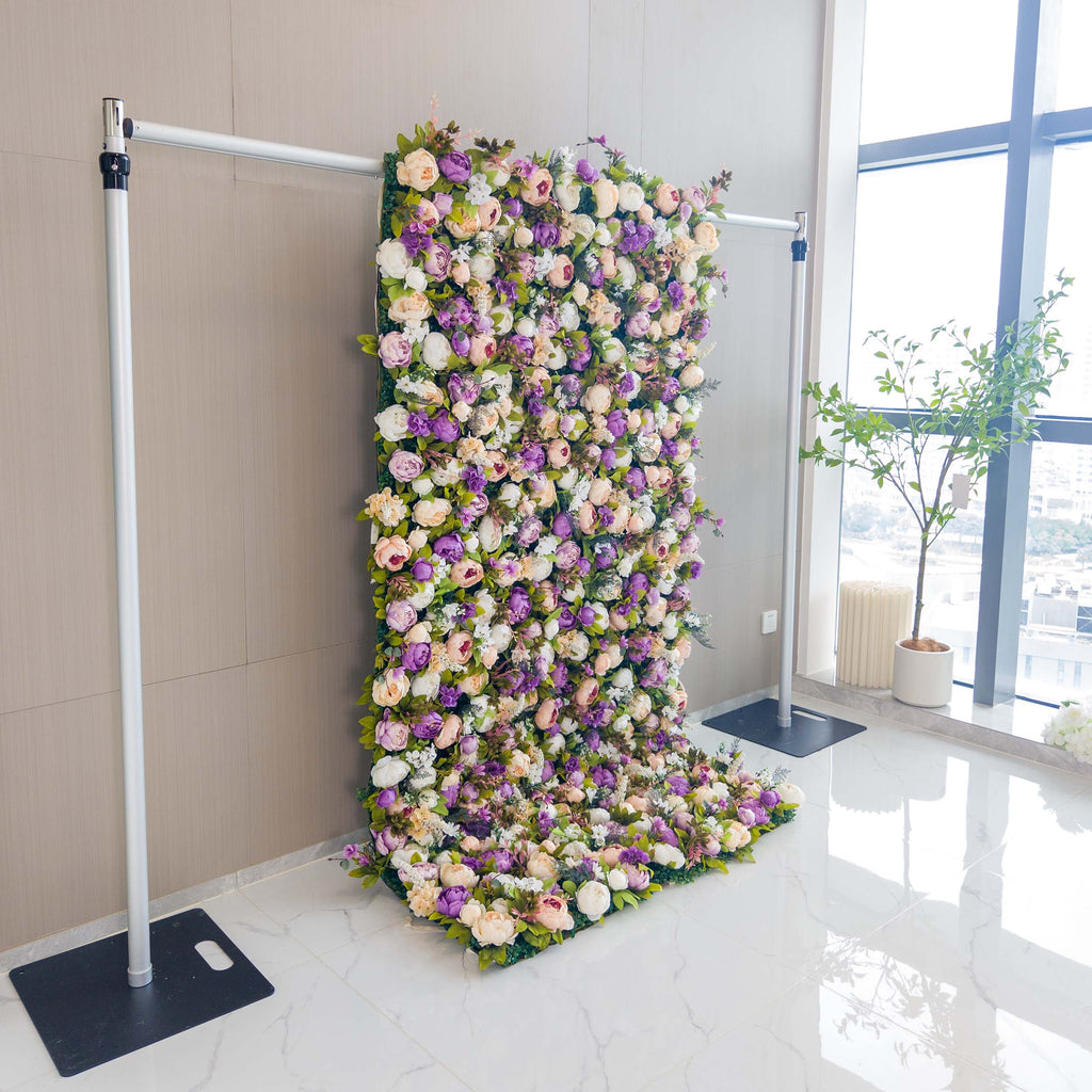 ValarFlowers Faux Artificial Flower Wall Backdrop for Wedding & Event Decor VF-307