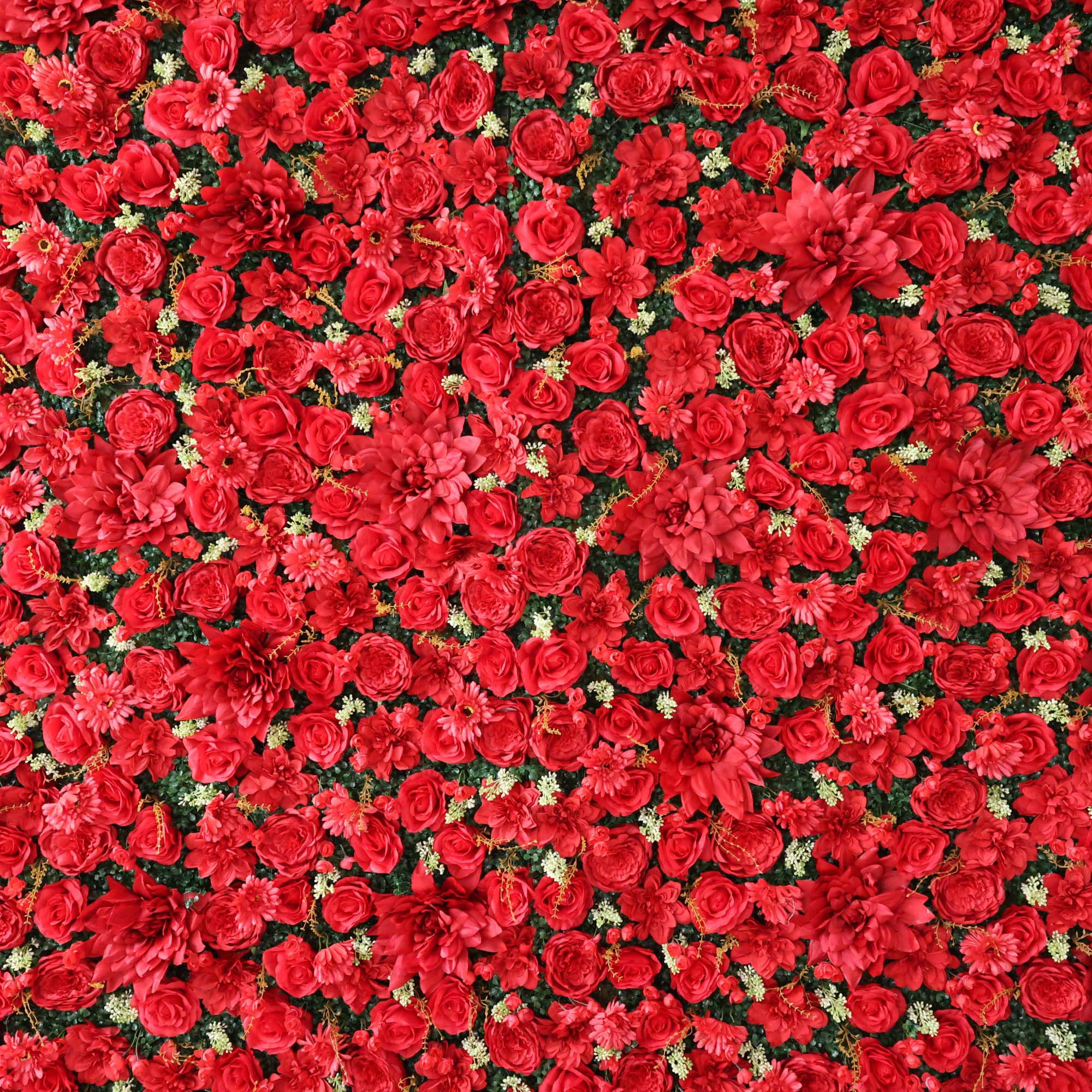 ValarFlowers Luxury Faux Artificial Flower Wall Backdrop for Wedding & Event Decor VF-300