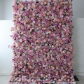 ValarFlowers Rose Peony Hydrangea Artificial Flower Wall Backdrop for Wedding & Event Decor VF-378