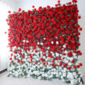 ValarFlowers Rose Peony Hydrangea Artificial Flower Wall Backdrop for Wedding & Event Decor VF-375