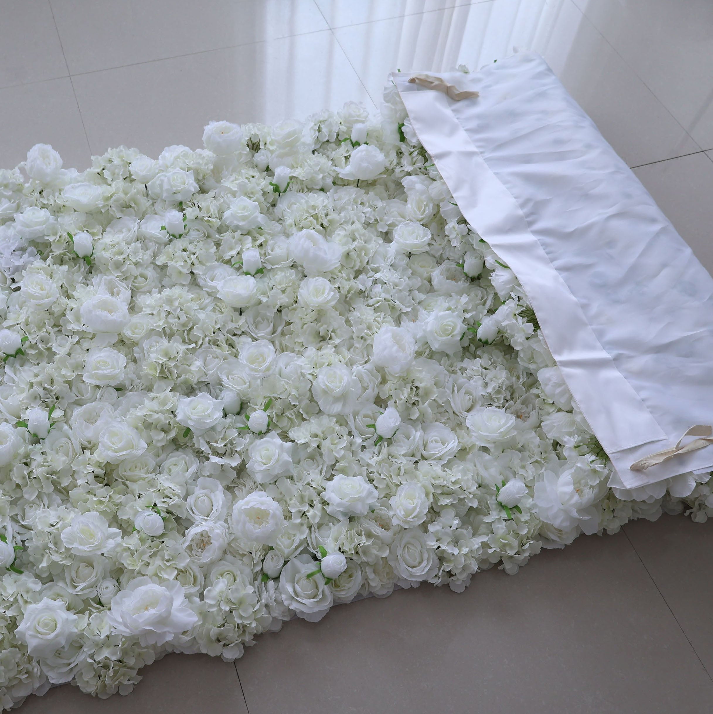ValarFlowers Luxury Artificial Flower Wall Backdrop for Wedding & Event Decor VF-377