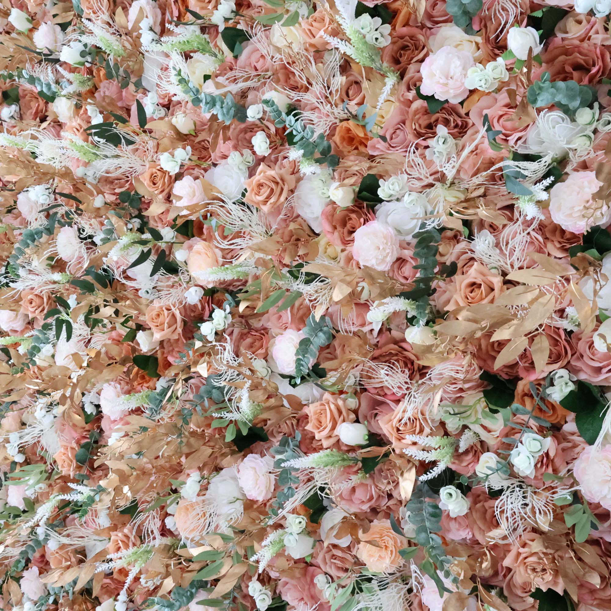 ValarFlowers Silk Artificial Flower Wall Backdrop for Wedding & Event Decor VF-301