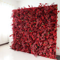 ValarFlowers Pink White Rose Artificial Flower Wall Backdrop for Wedding & Event Decor VF-303