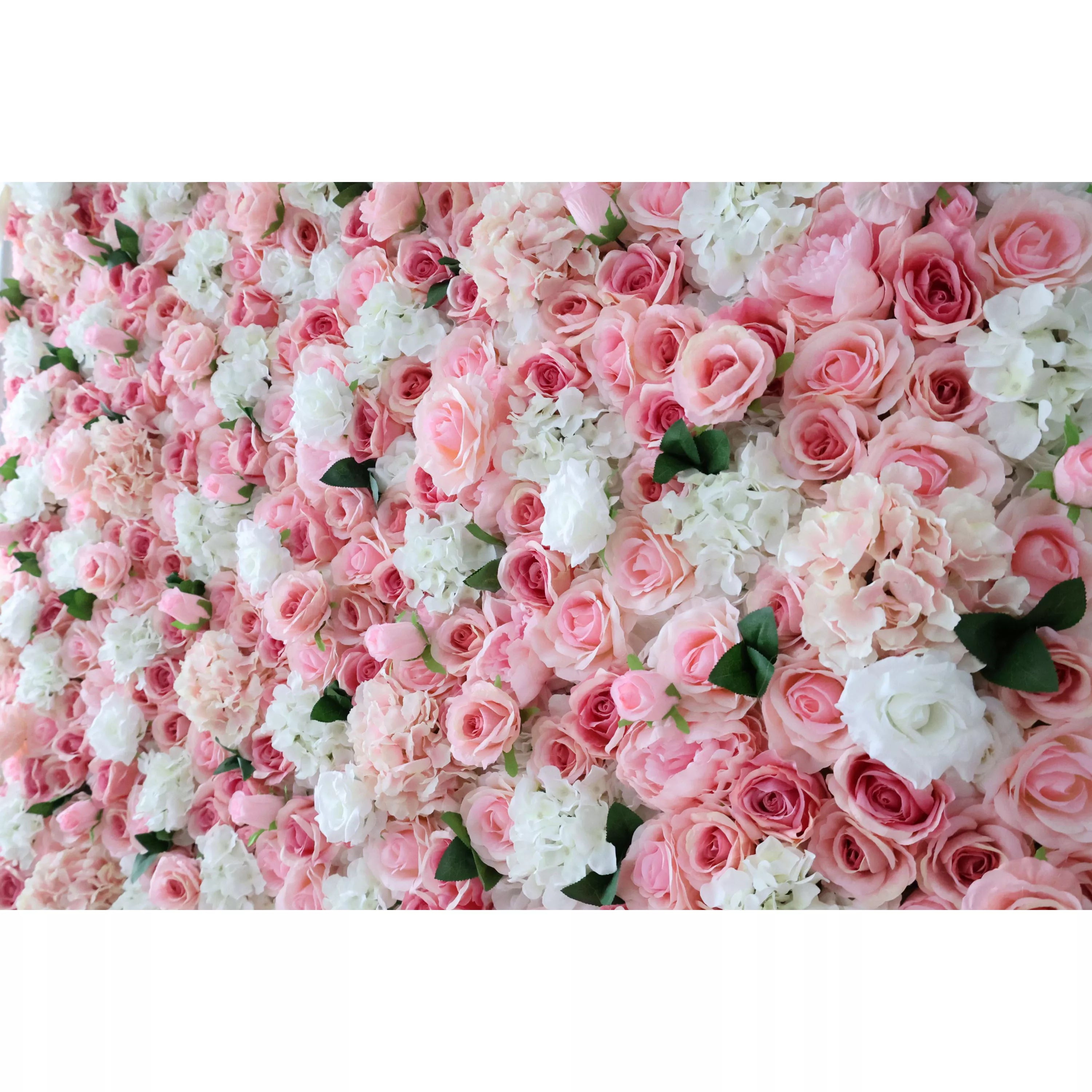 ValarFlowers Faux Artificial Flower Wall Backdrop for Wedding & Event Decor VF-312
