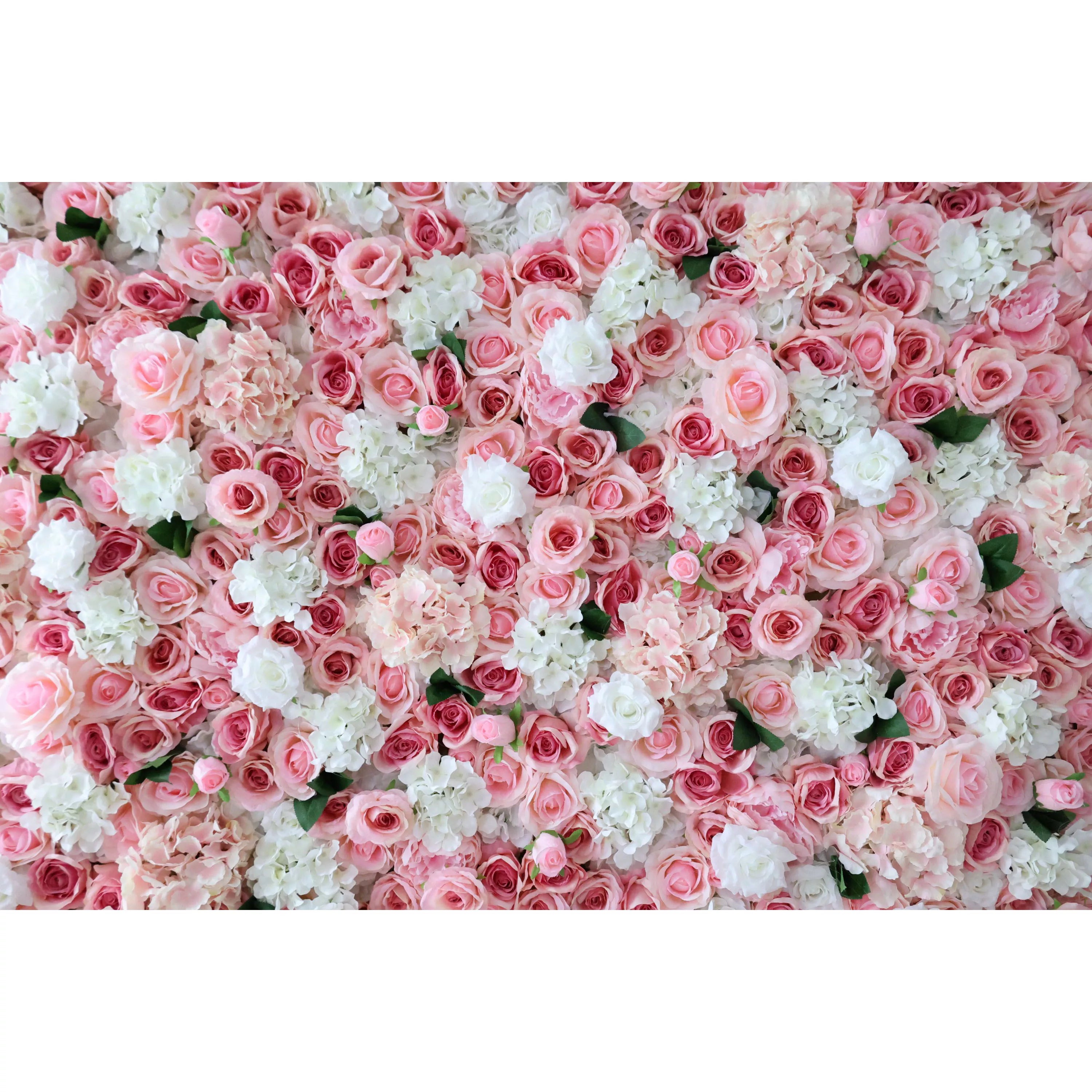 ValarFlowers Faux Artificial Flower Wall Backdrop for Wedding & Event Decor VF-312