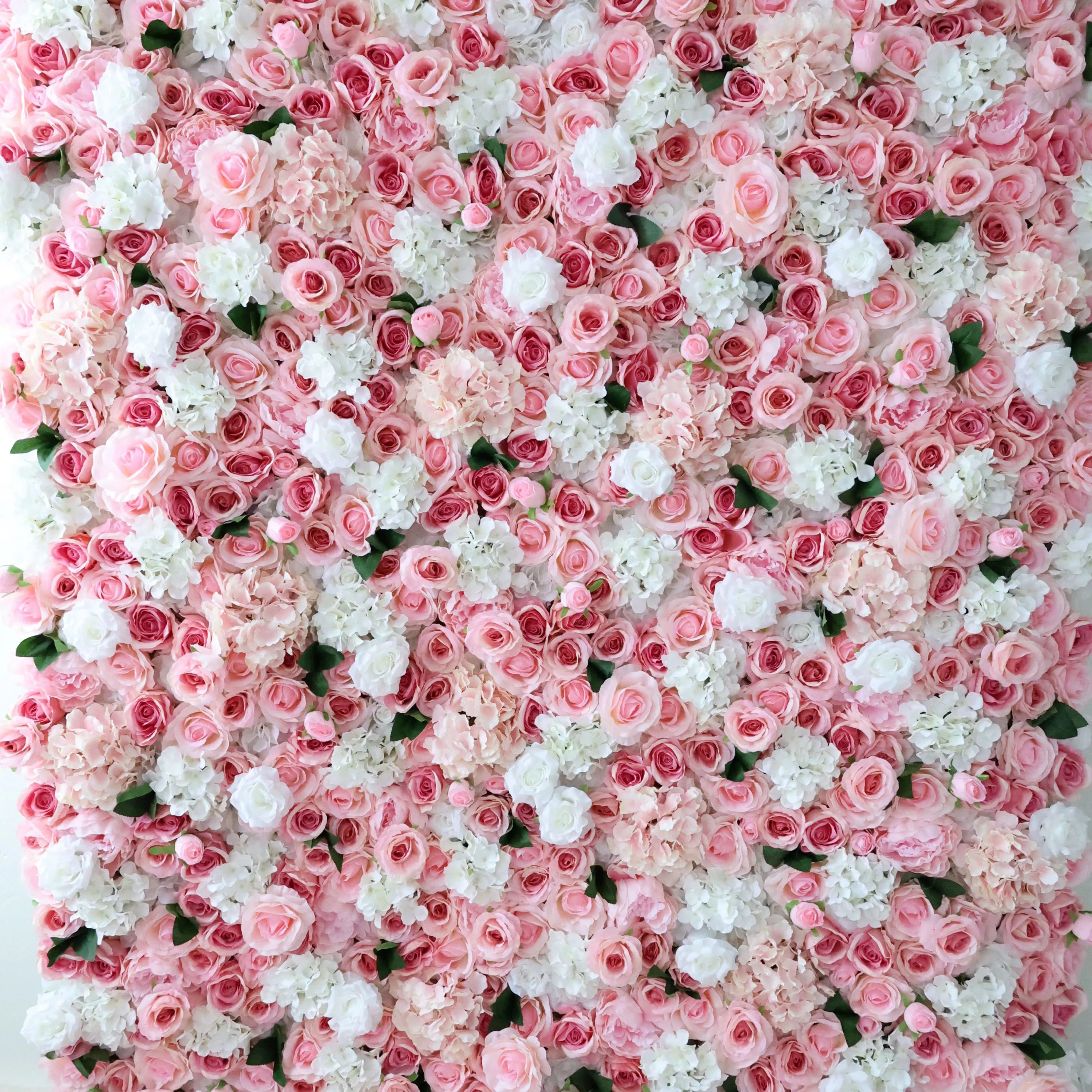 ValarFlowers Faux Artificial Flower Wall Backdrop for Wedding & Event Decor VF-312