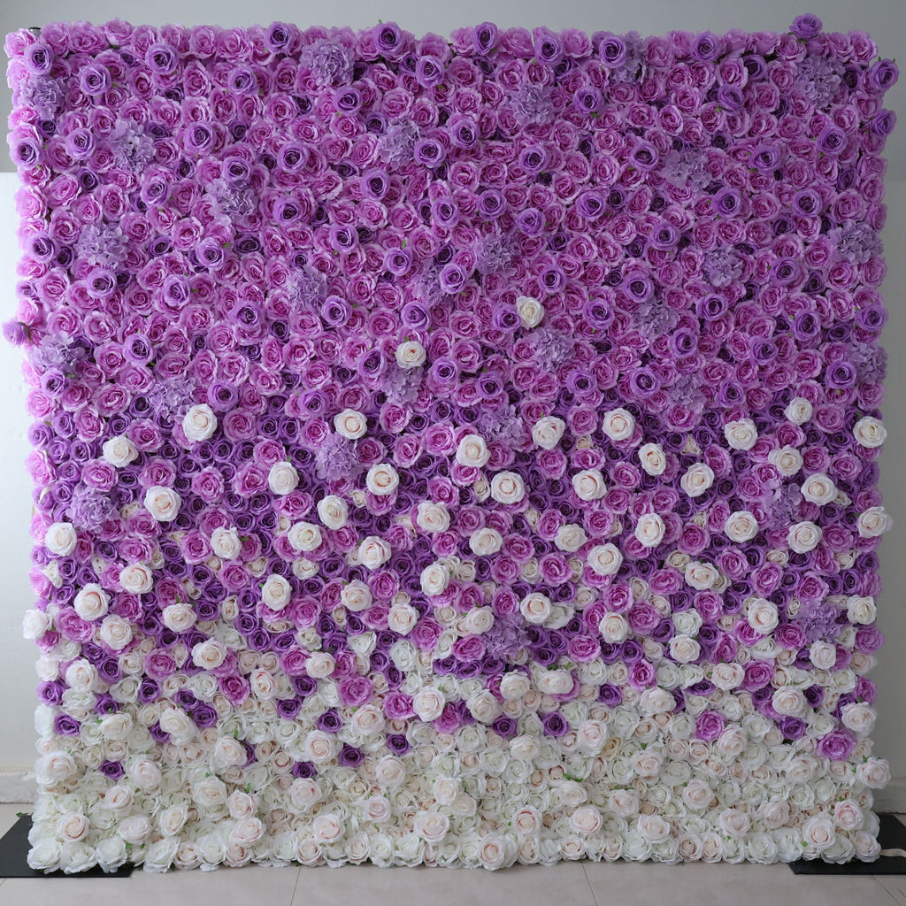 ValarFlowers Luxury Artificial Flower Wall Backdrop for Wedding & Event Decor VF-314