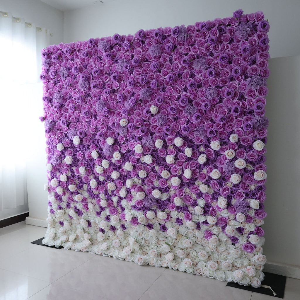 ValarFlowers Luxury Artificial Flower Wall Backdrop for Wedding & Event Decor VF-314