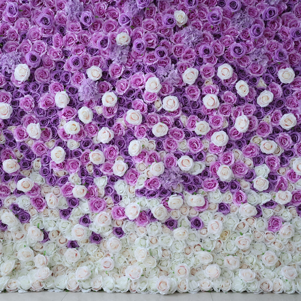 ValarFlowers Luxury Artificial Flower Wall Backdrop for Wedding & Event Decor VF-314
