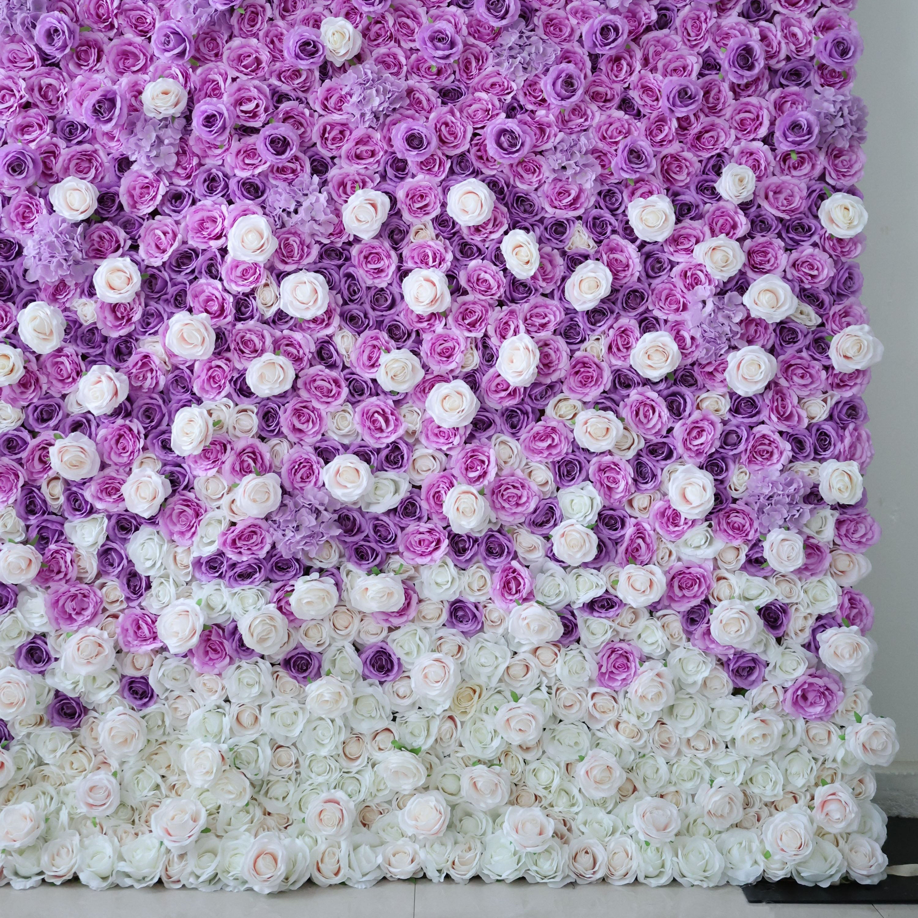 ValarFlowers Luxury Artificial Flower Wall Backdrop for Wedding & Event Decor VF-314