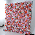 ValarFlowers Pink White Rose Artificial Flower Wall Backdrop for Wedding & Event Decor VF-317