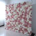 ValarFlowers Blush Pink Ivory Artificial Flower Wall Backdrop for Wedding & Event Decor VF-315
