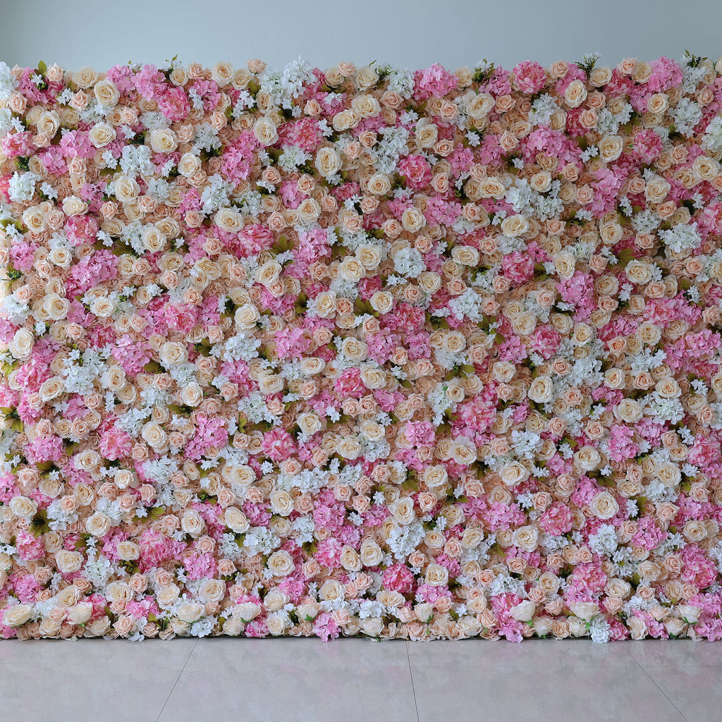 ValarFlowers Luxury Artificial Flower Wall Backdrop for Wedding & Event Decor VF-371
