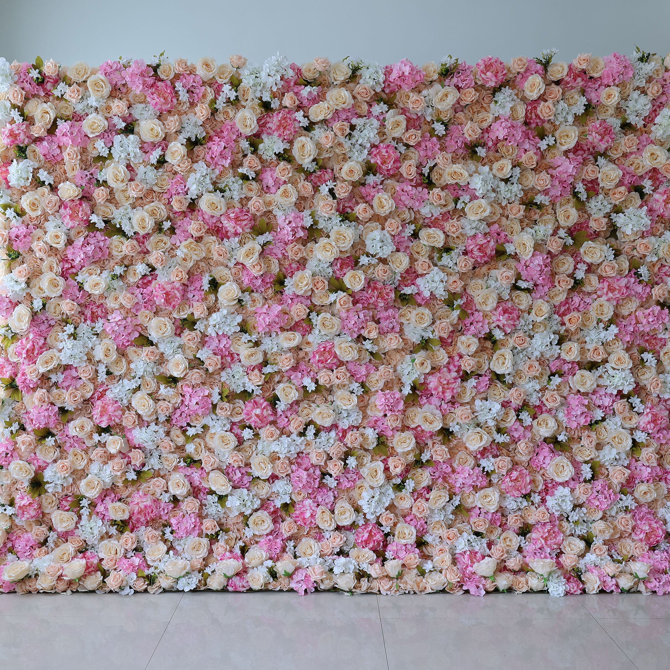 ValarFlowers Luxury Artificial Flower Wall Backdrop for Wedding & Event Decor VF-371