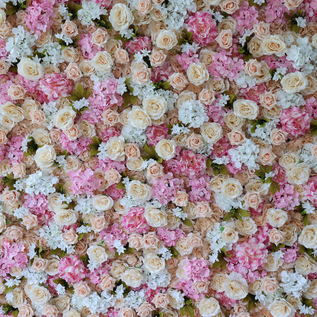 ValarFlowers Luxury Artificial Flower Wall Backdrop for Wedding & Event Decor VF-371
