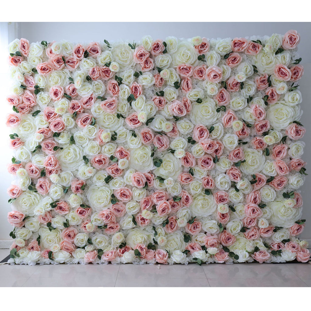 ValarFlowers Luxury Artificial Flower Wall Backdrop for Wedding & Event Decor VF-319