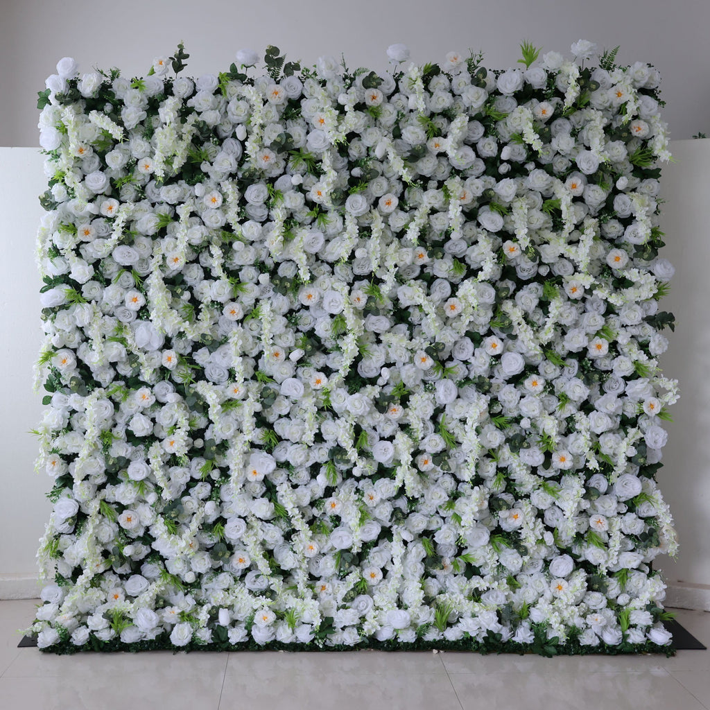 ValarFlowers Luxury Artificial Flower Wall Backdrop for Wedding & Event Decor VF-391