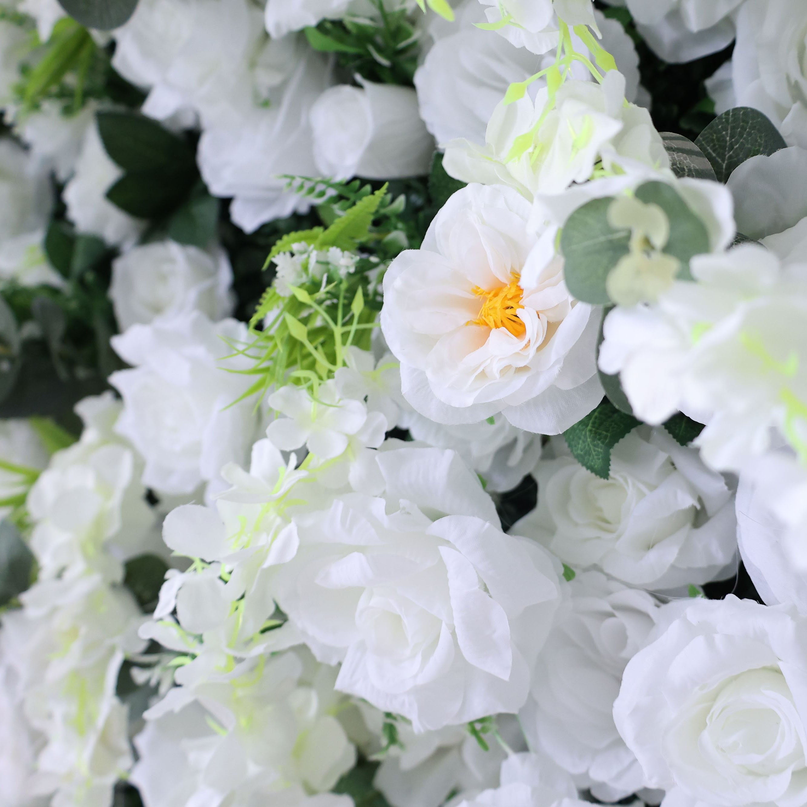ValarFlowers Luxury Artificial Flower Wall Backdrop for Wedding & Event Decor VF-391