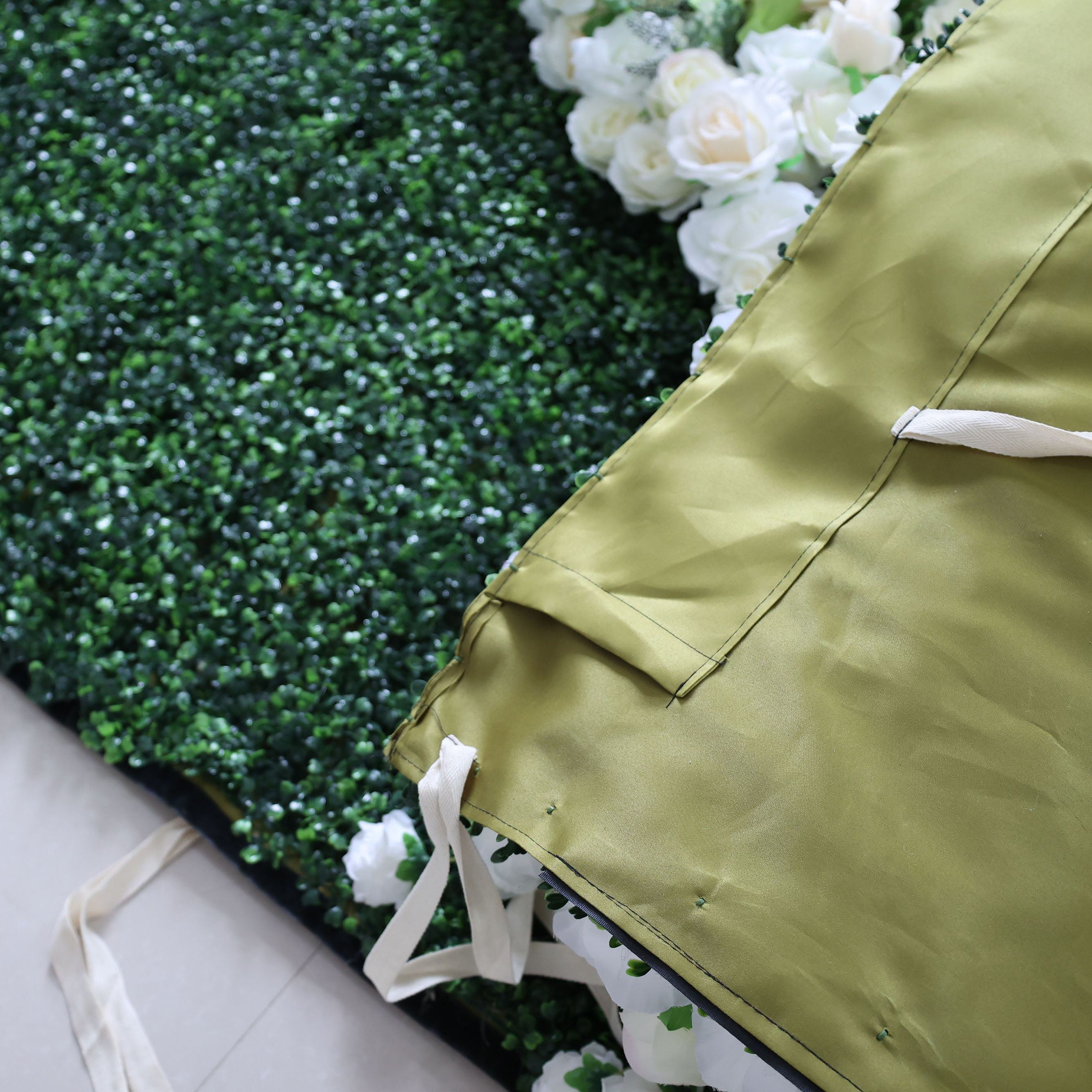 ValarFlowers Faux Artificial Flower Wall Backdrop for Wedding & Event Decor VF-388