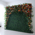 ValarFlowers Blush Pink Ivory Artificial Flower Wall Backdrop for Wedding & Event Decor VF-392