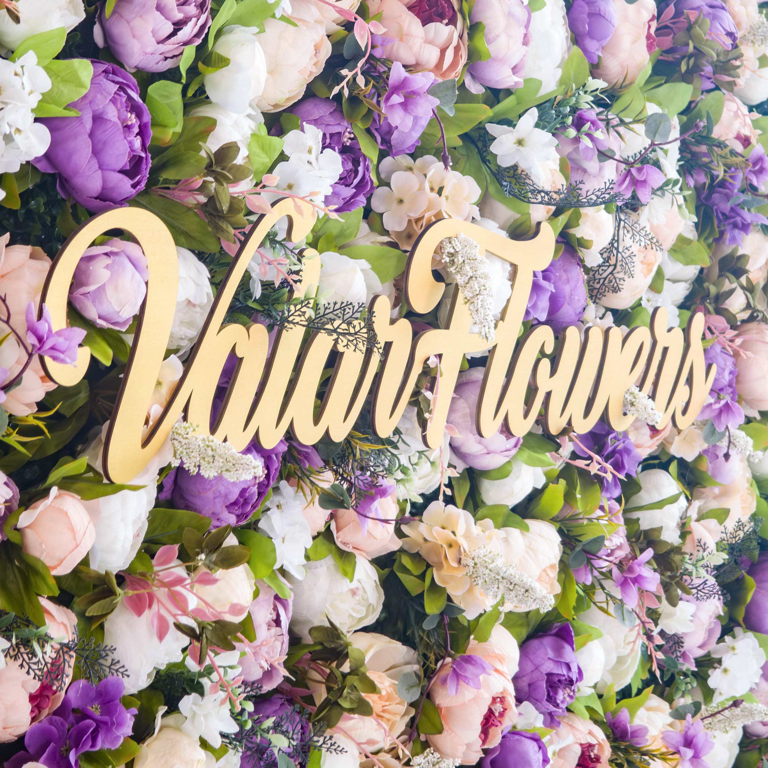 ValarFlowers Faux Artificial Flower Wall Backdrop for Wedding & Event Decor VF-307